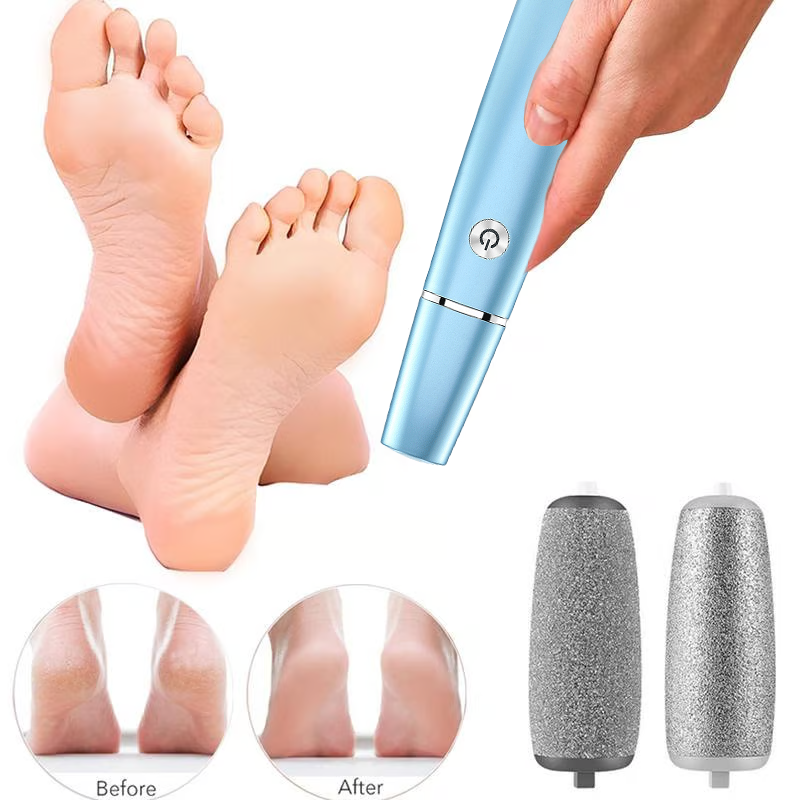 Electric Foot Callus Remover Rechargeable File for Smooth Heels and Dry Hard Skin