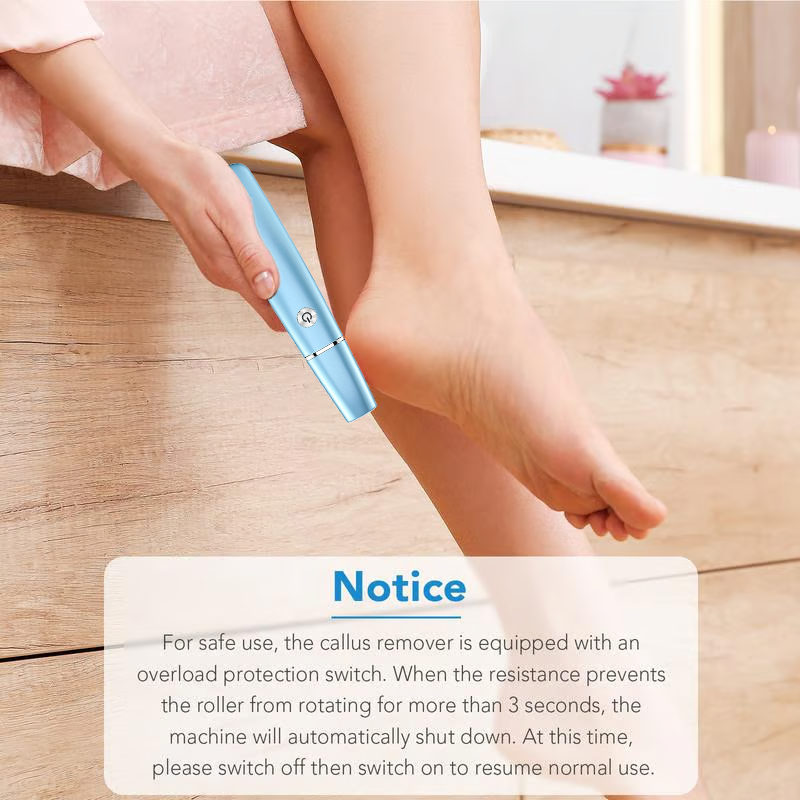 Electric Foot Callus Remover Rechargeable File for Smooth Heels and Dry Hard Skin