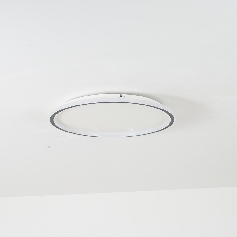 Ceiling Light Flush Mount Round LED for Living Room and Bedroom with Modern Slim Profile