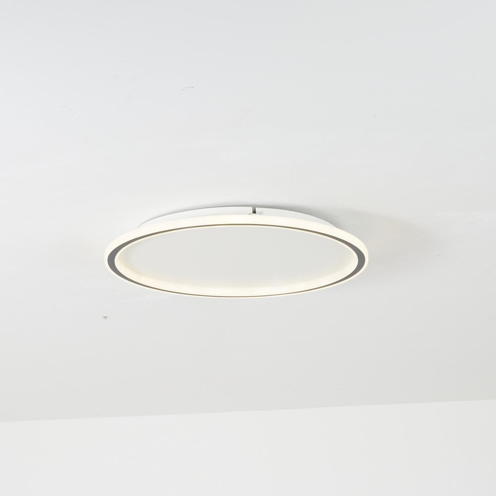 Ceiling Light Flush Mount Round LED for Living Room and Bedroom with Modern Slim Profile