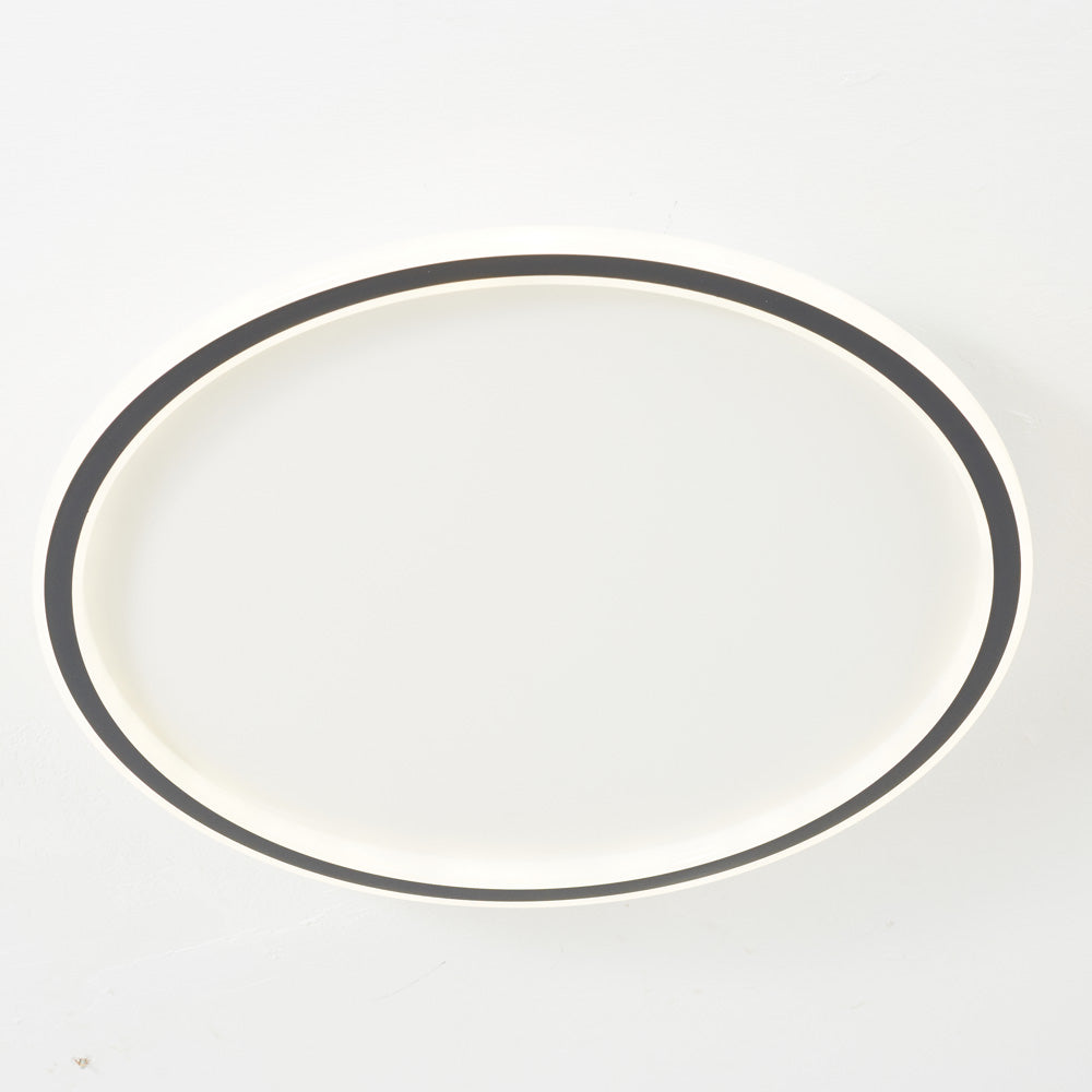 Ceiling Light Flush Mount Round LED for Living Room and Bedroom with Modern Slim Profile