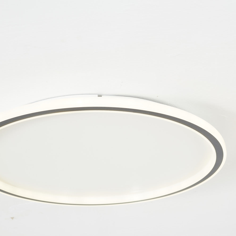 Ceiling Light Flush Mount Round LED for Living Room and Bedroom with Modern Slim Profile