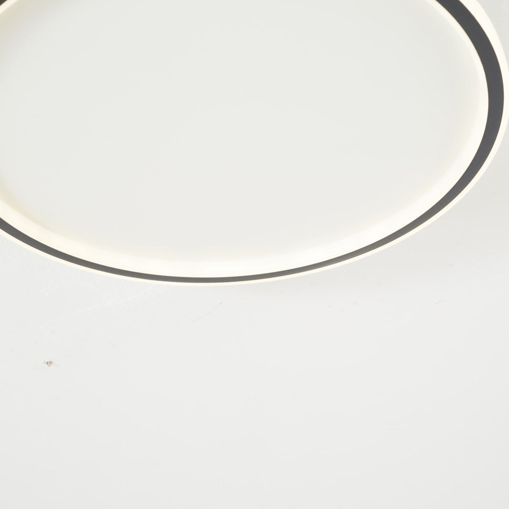 Ceiling Light Flush Mount Round LED for Living Room and Bedroom with Modern Slim Profile