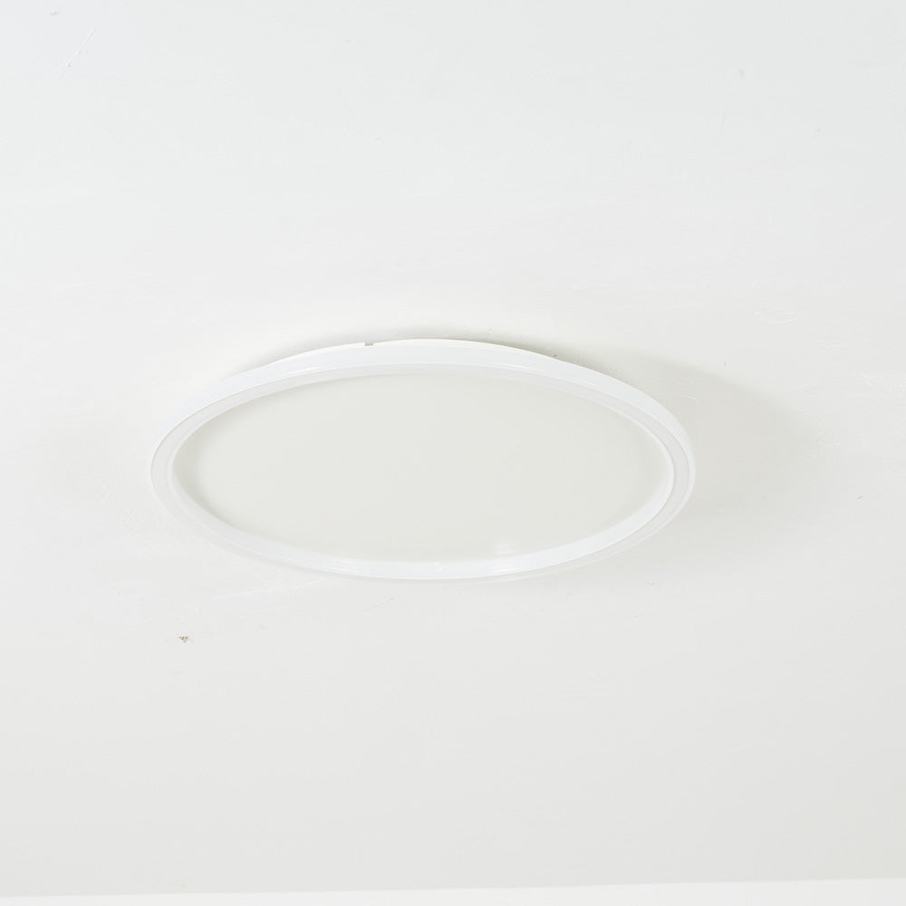 Ceiling Light Flush Mount Round LED for Living Room and Bedroom with Modern Slim Profile