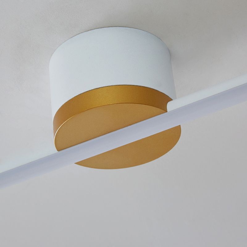 Ceiling Light Flush Mount Linear LED with Up and Down Glow for Hallway and Kitchen