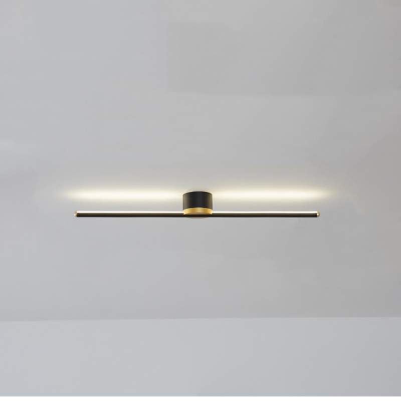 Ceiling Light Flush Mount Linear LED with Up and Down Glow for Hallway and Kitchen