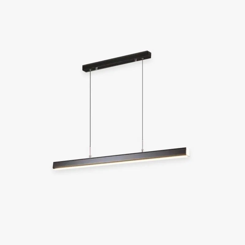 Ceiling Light Linear LED Pendant in Metal for Dining Room and Kitchen Island