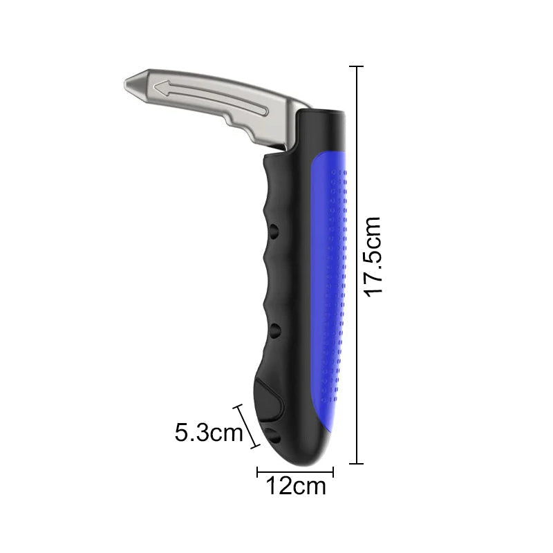 Car Handle Assist Grab Bar with Window Breaker and Seat Belt Cutter for Vehicle Safety