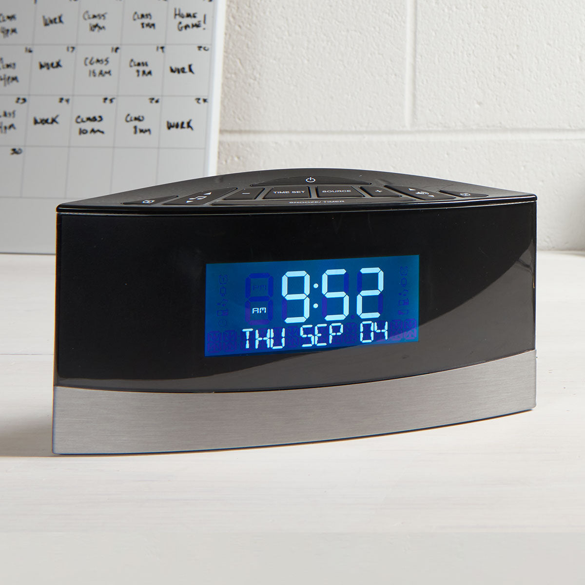 Sound Machine White Noise for Sleeping with 20 Nature Tracks Dual Alarms and Timer