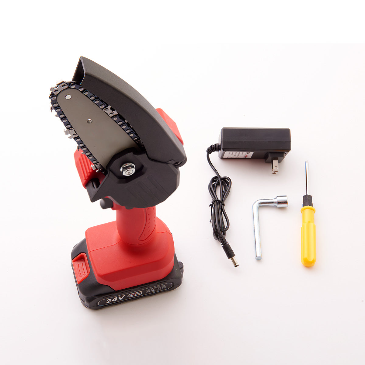 Mini Chainsaw Cordless Electric 550W Lightweight for Branches and Yard Work
