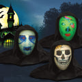 Halloween Decorations Animated Tabletop Talking Ghoul with Built In Projector and Speaker