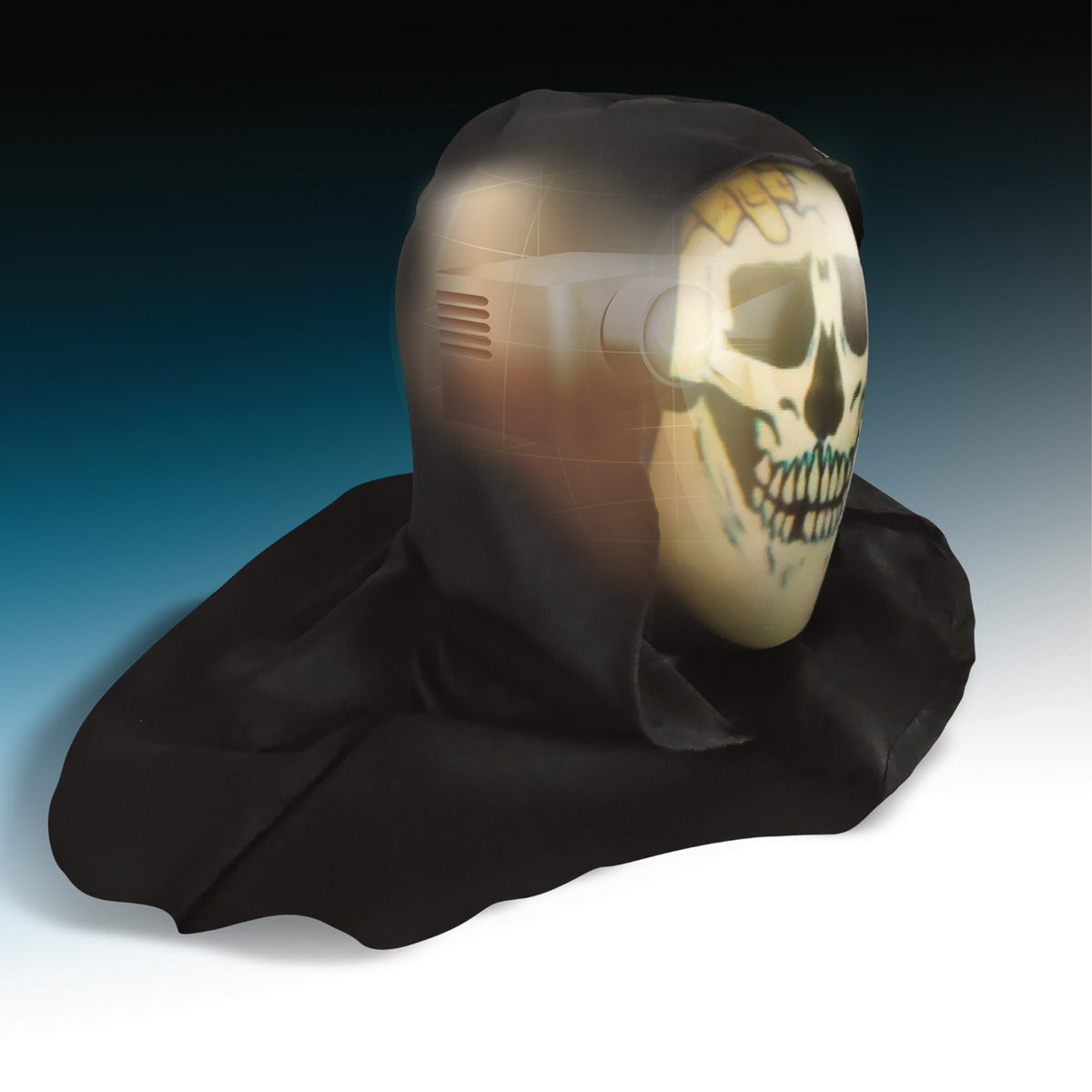 Halloween Decorations Animated Tabletop Talking Ghoul with Built In Projector and Speaker