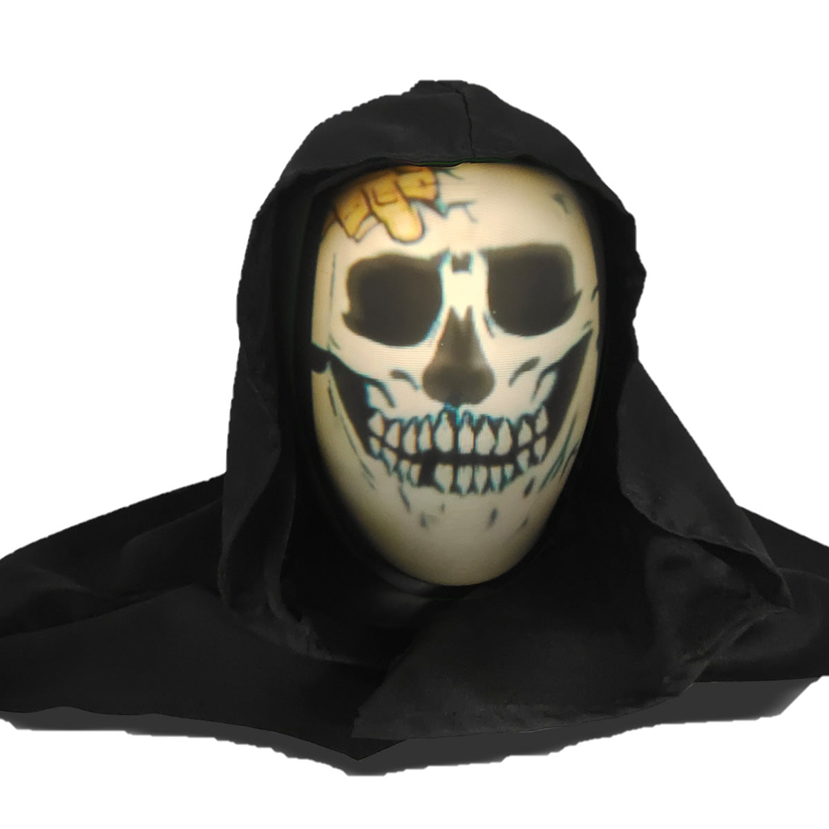 Halloween Decorations Animated Tabletop Talking Ghoul with Built In Projector and Speaker