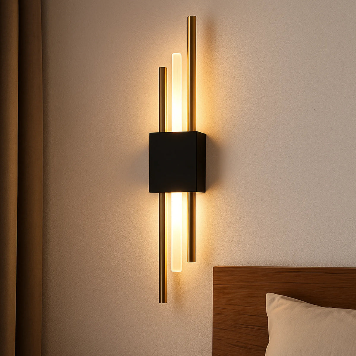 Wall Light Cordless Designer Sconce with Rechargeable Battery for Bedroom and Hall
