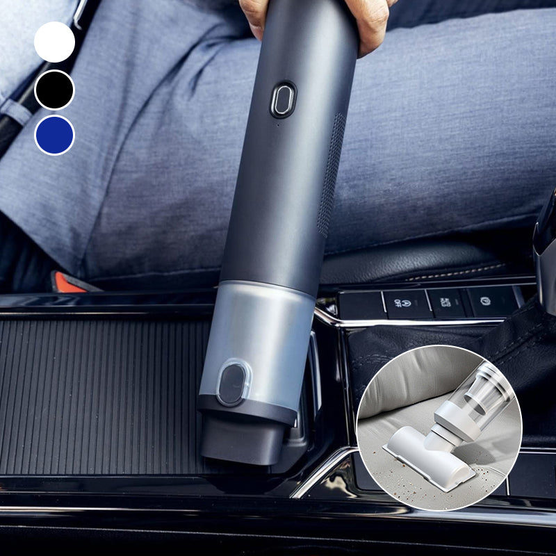 Cordless Vacuum Car Handheld Cleaner with Slim Body and Multiple Nozzle Attachments