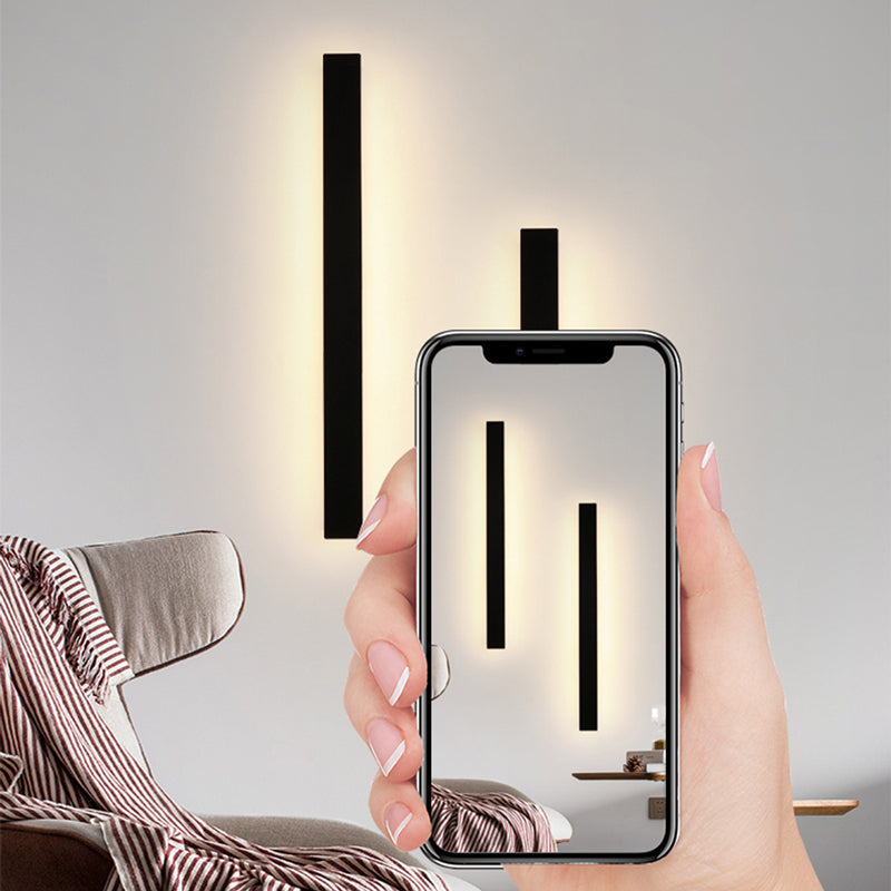Wall Light Outdoor LED Lamp with Slim Linear Bar Design for Garden and Patio