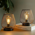 Table Lamp Portable Wireless LED Battery Powered for Bedroom and Dining Spaces