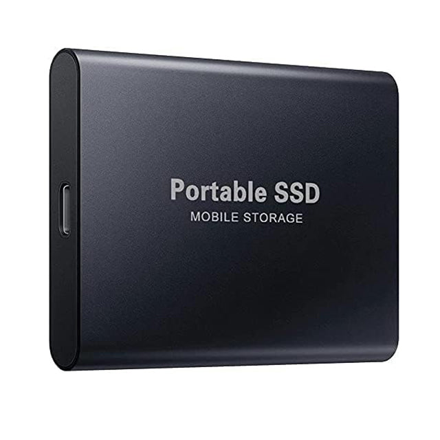 SSD Drive 1TB External Portable Hard Storage Compatible with PC and Mac