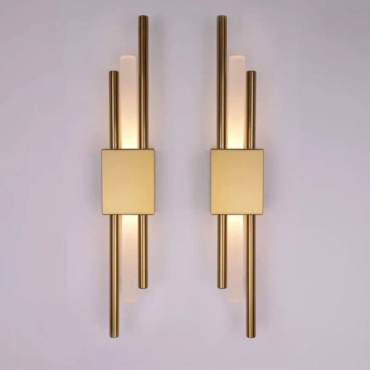 Wall Light Sconce Wired or Rechargeable with Dimmable Acrylic Shade and Remote