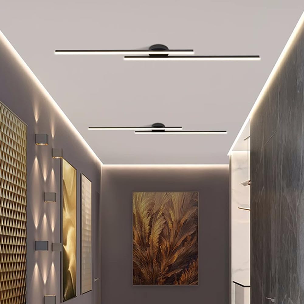 Ceiling Light LED Flush Mount Ultra Slim Aluminium Ring for Bedroom and Living Room