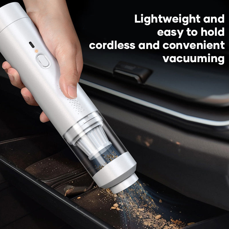 Cordless Vacuum Car Handheld Cleaner with Slim Body and Multiple Nozzle Attachments
