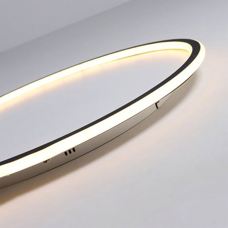Ceiling Light Flush Mount Round LED for Living Room and Bedroom with Modern Slim Profile