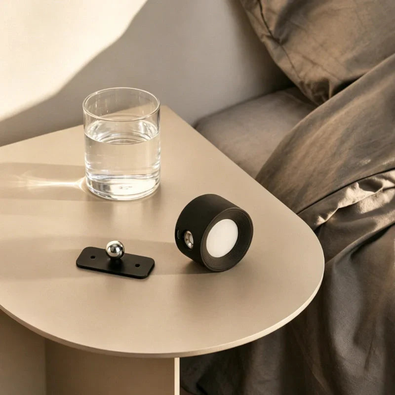 Cordless Lamp Wall Mounted Adjustable Light with Touch or Remote Control