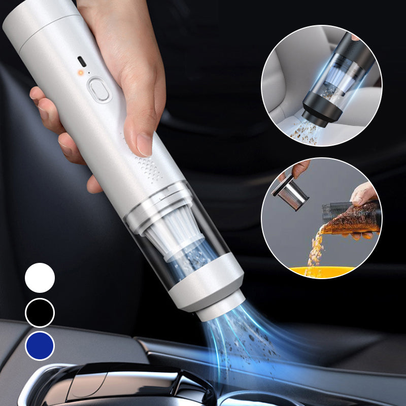 Cordless Vacuum Car Handheld Cleaner with Slim Body and Multiple Nozzle Attachments