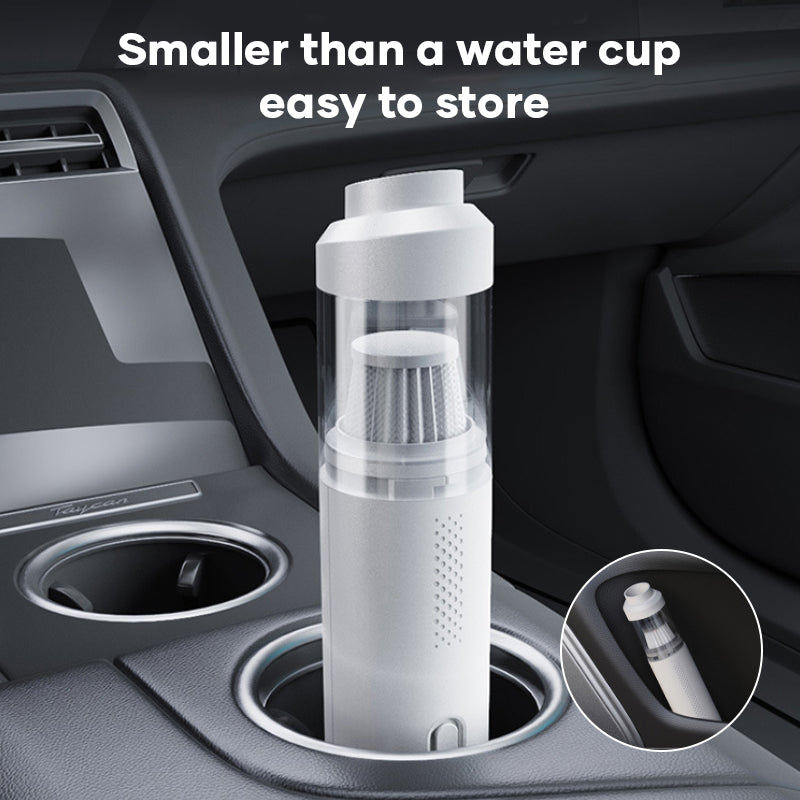 Cordless Vacuum Car Handheld Cleaner with Slim Body and Multiple Nozzle Attachments