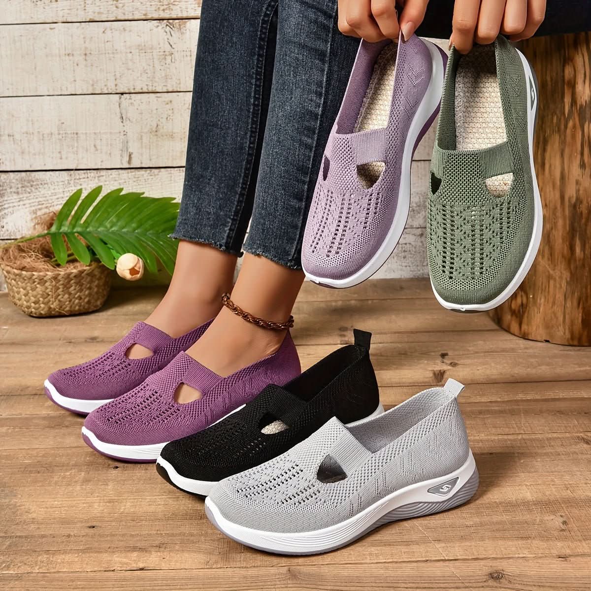 Orthopedic Shoes Slip On for Women with Supportive Footbed for All Day Comfort