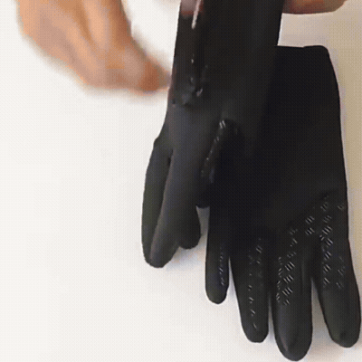 Thermal Gloves Windproof Winter Wear for Outdoor Use with Warm Insulated Lining
