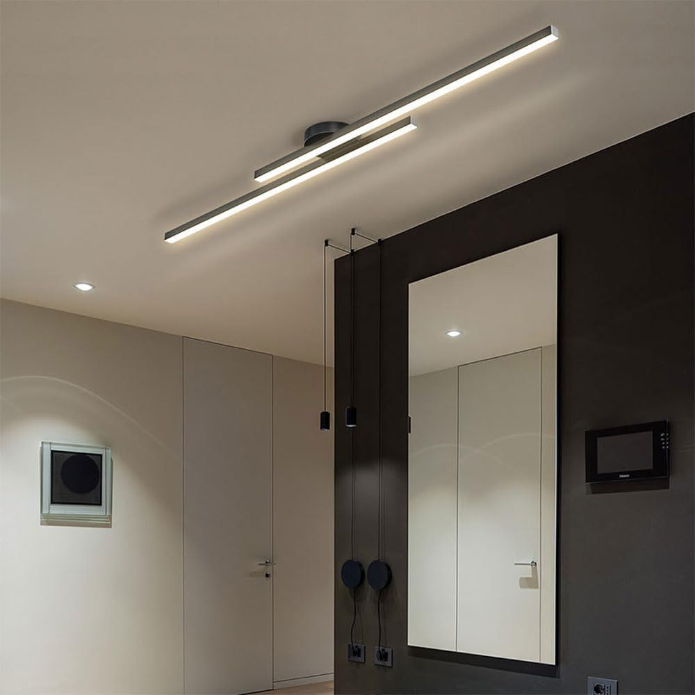 Ceiling Light LED Flush Mount Ultra Slim Aluminium Ring for Bedroom and Living Room