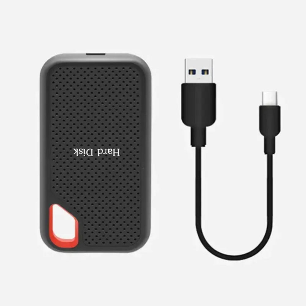 External SSD Portable Hard Drive with High Speed USB Data Transfer and Compact Build