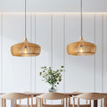 Pendant Light Nordic Japanese Wood Hanging Lamp for Bedroom and Living Room