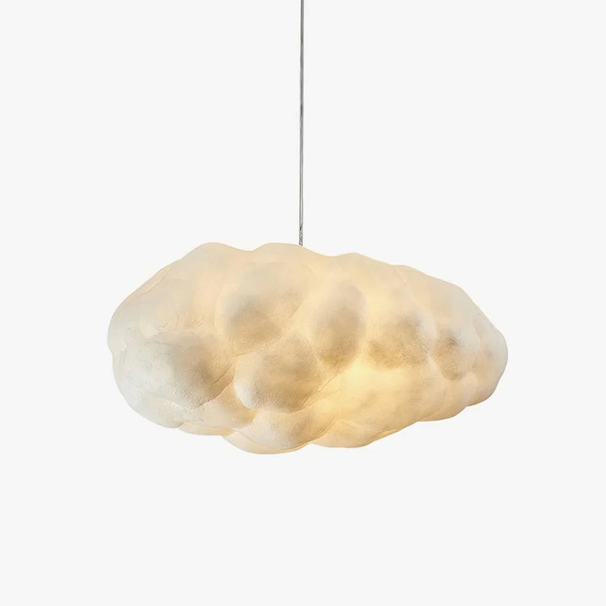 Ceiling Light Cloud Shaped LED Pendant with Soft Sculptural Form for Living Room