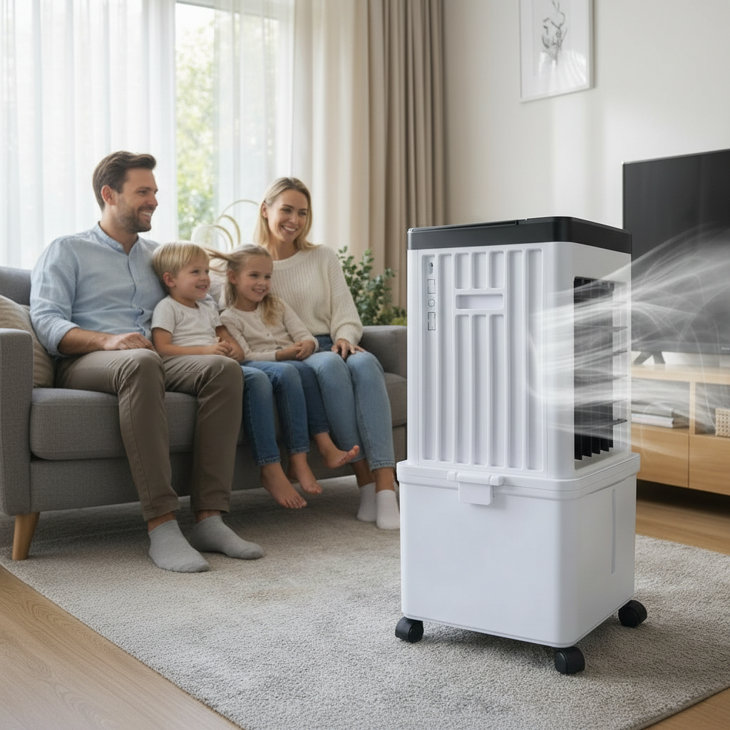 Home Dehumidifier Portable Air Cooler and Fan 3 in 1 for Bedroom and Office Use