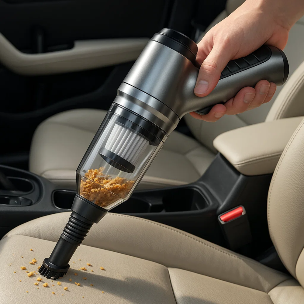 Handheld Vacuum Car Cleaner Powerful Compact Cordless Tool for Auto Interior