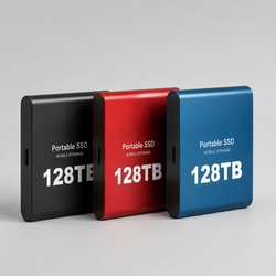 Solid State Drive External Portable SSD with USB Connection for Fast File Transfers