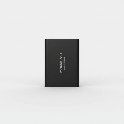 2TB SSD External Portable Drive with Fast Transfer and Compact Metal Housing