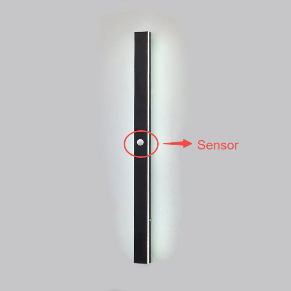 Wall Light Outdoor LED Lamp with Slim Linear Bar Design for Garden and Patio