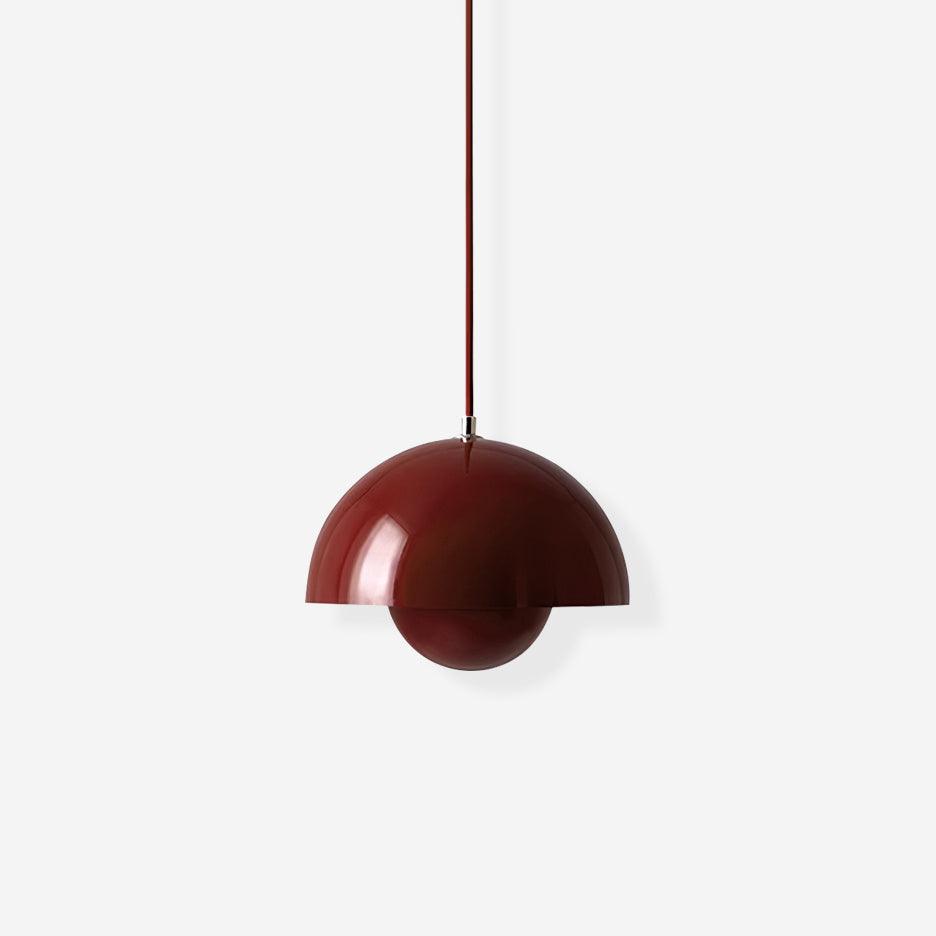 Light Fixture Geometric Aluminium Pendant with Adjustable Height for Modern Kitchen