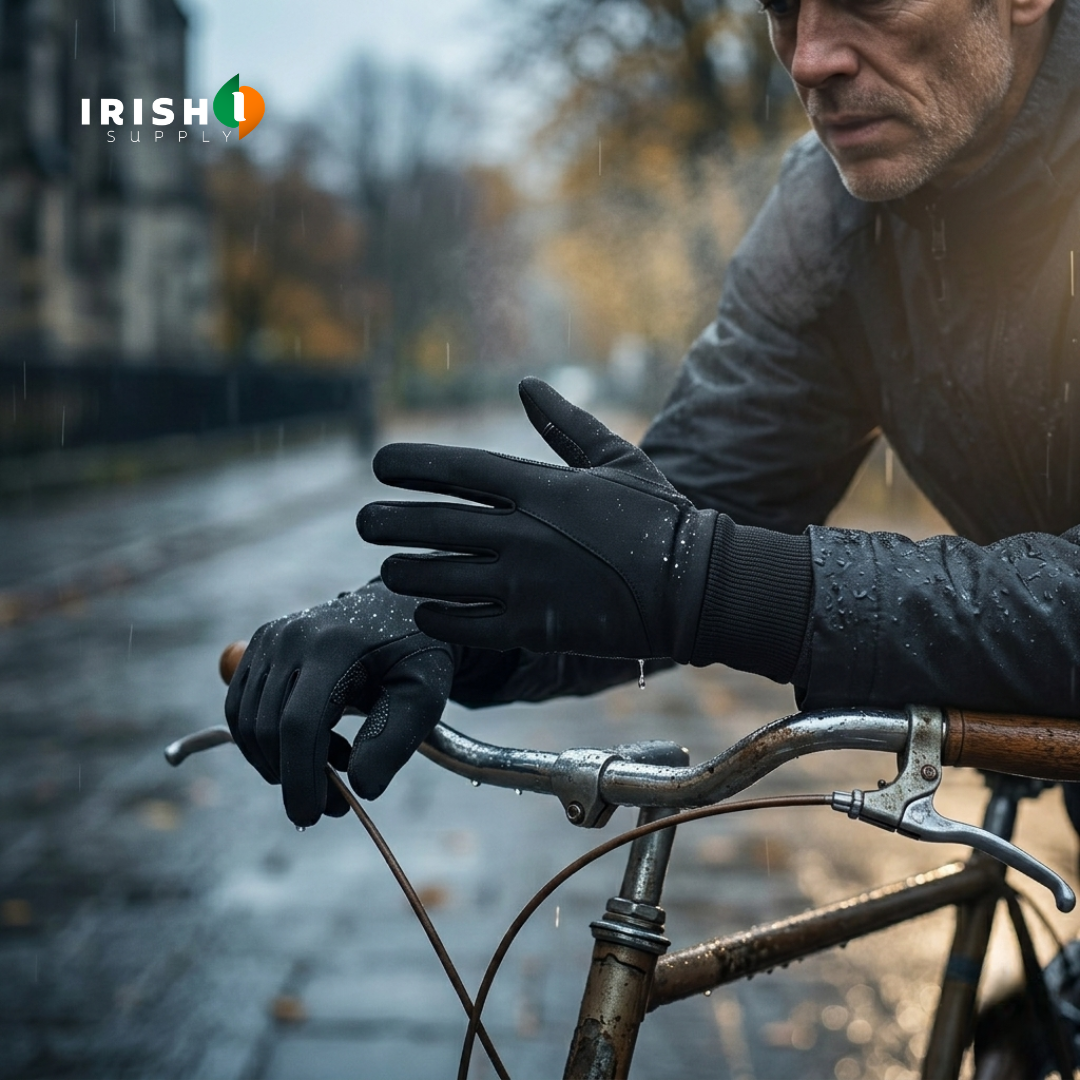 Thermal Gloves Water Resistant Winter Pair for Cycling and Outdoor Sports