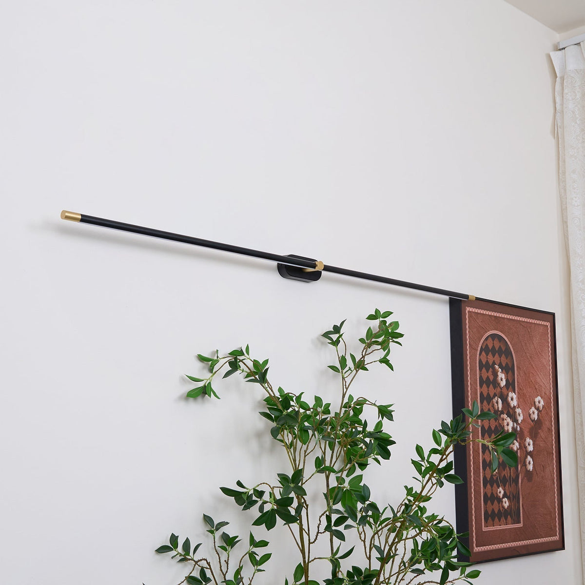 Wall Light Linear Slim Lamp with Minimalist Bar Design for Bathroom and Bedroom