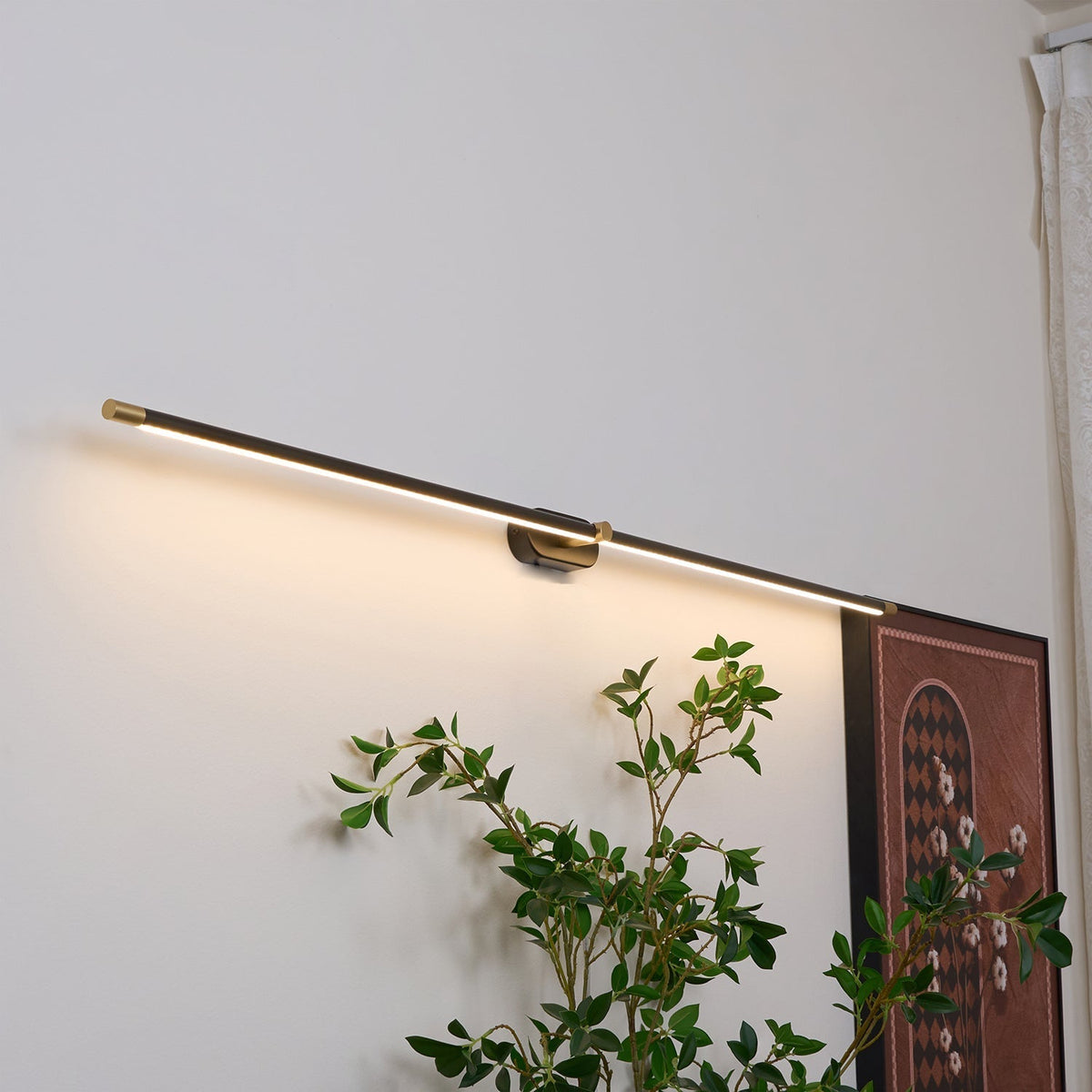 Wall Light Linear Slim Lamp with Minimalist Bar Design for Bathroom and Bedroom