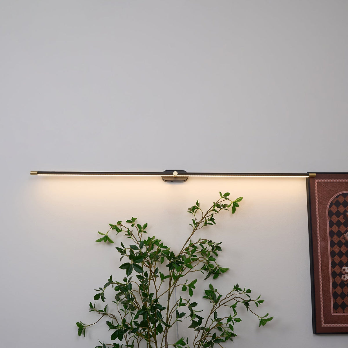 Wall Light Linear Slim Lamp with Minimalist Bar Design for Bathroom and Bedroom
