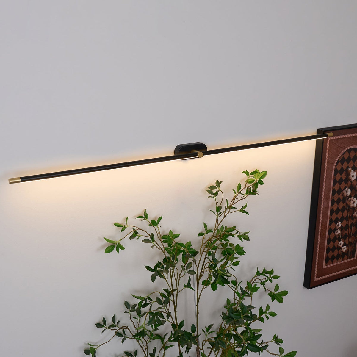 Wall Light Linear Slim Lamp with Minimalist Bar Design for Bathroom and Bedroom