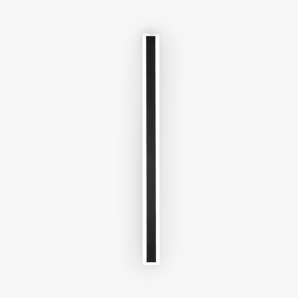 Wall Light Outdoor LED Lamp with Transparent Acrylic Pane and Weather Resistant Finish
