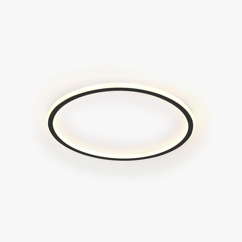 Ceiling Light Flush Mount Round LED for Living Room and Bedroom with Modern Slim Profile