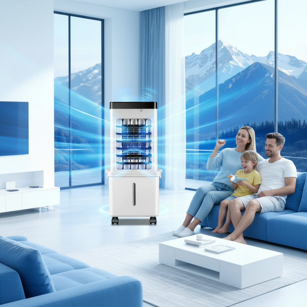 Home Dehumidifier Portable Air Cooler and Fan 3 in 1 for Bedroom and Office Use