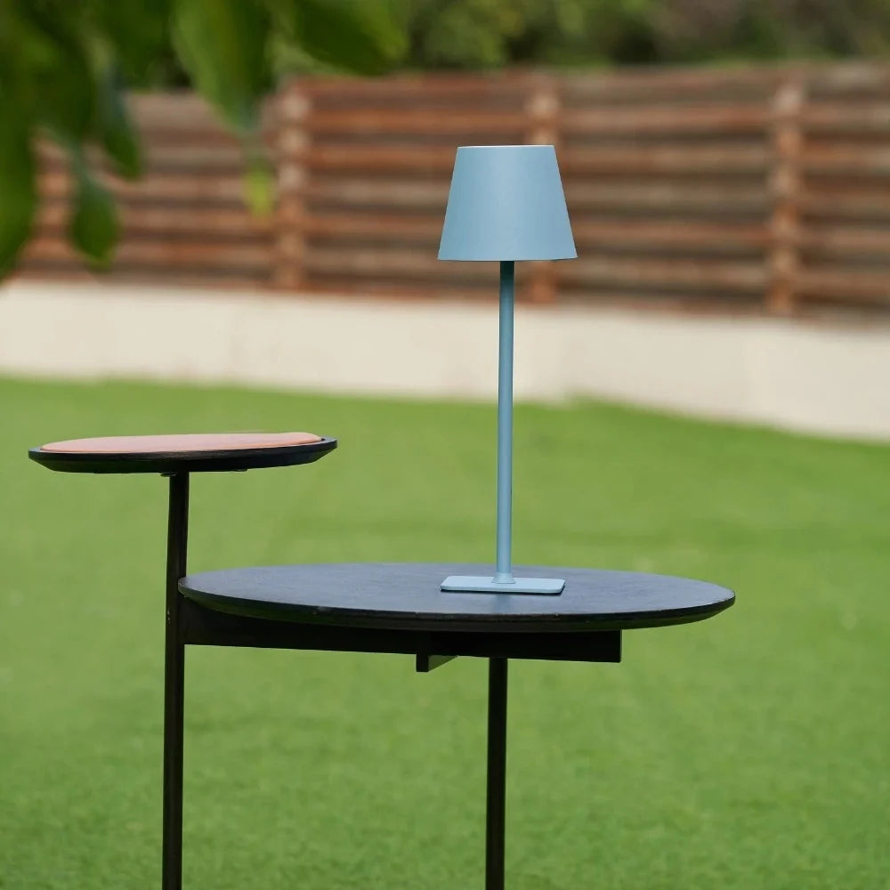 Table Lamp Tall Dimmable Cordless with Minimalist Silhouette for Dining and Bedside